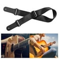 thumbnail image 3 of Correa de guitarra universal Correa de cuero de nailon suave con cuerda colgante para guitarra acúst Abanopi Correa, 3 of 6