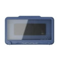 thumbnail image 1 of Seitruly ABS soporte para teléfono de baño portátil desmontable autoadhesivo antivaho caja impermeable con gancho de almacenamiento blanco Teléfono y Comunicación Azul, 1 of 6