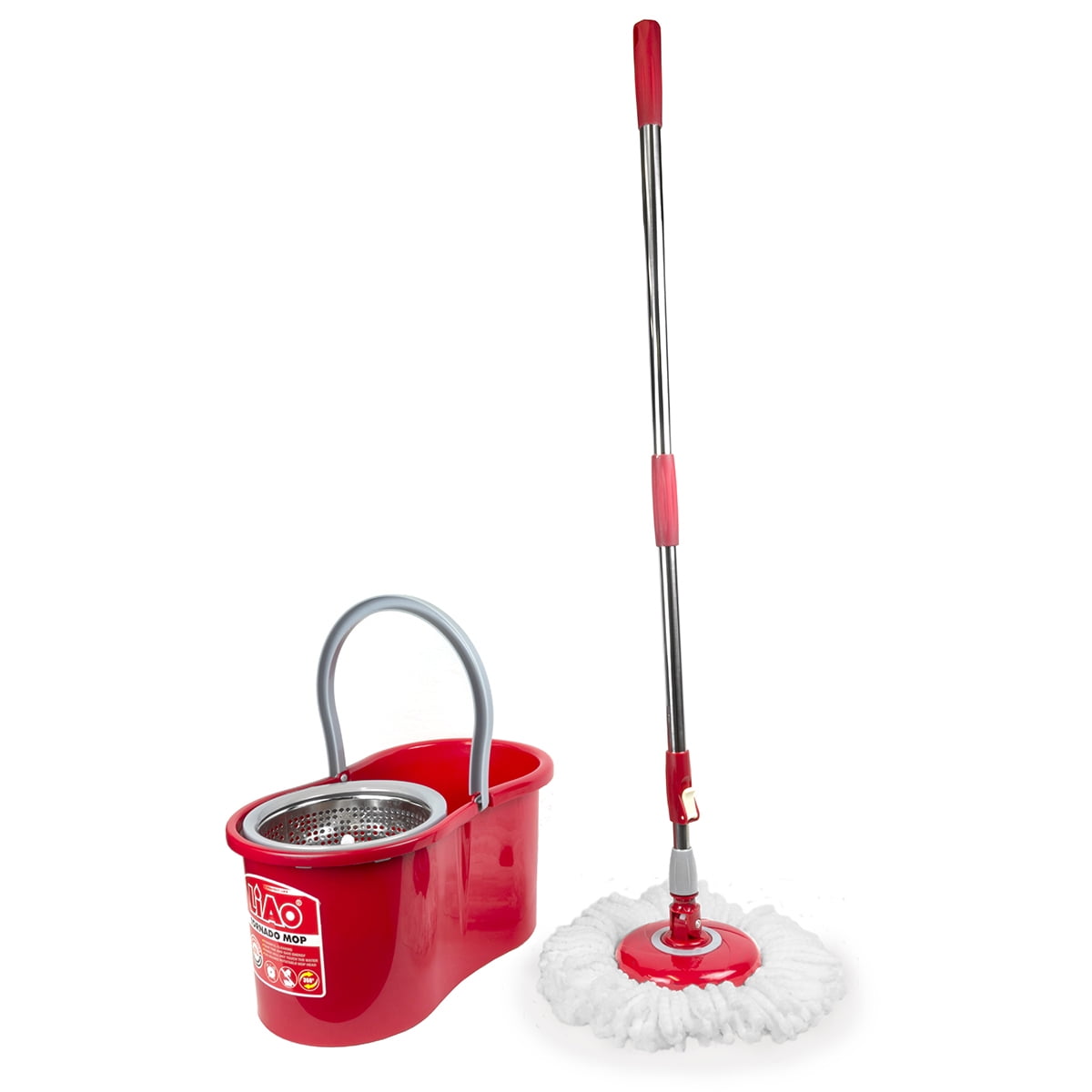MicroFiber Tornado Spin Mop System