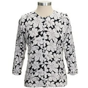 Angle View: George ME - Women's Blossom Crew Cardigan