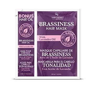 Hair Chemist Brassiness Hair Mask with Lavender Oil Packette 1 oz