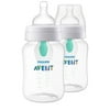 Philips AVENT 9oz Anti-Colic Bottles with AirFree Vent, Clear
