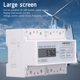 thumbnail image 4 of Medidor De Energía, Pantalla Grande LCD Digital Precisa Lectura Remota Del Medidor Medidor De Energía De Consumo De Energía 7P Con Salida De Interruptor Para El Hogar, 4 of 7