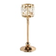 thumbnail image 2 of GROWTH TANK Crystal Holder Pillar for Centerpiece Decorative gold large, 2 of 7