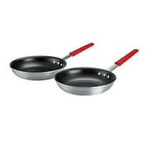 Tramontina Aluminum Nonstick Restaurant Professional 2-Piece 10" Fry Pan Set, Satin