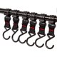 thumbnail image 2 of Outdoor Tent Camping Aluminum Portable Tripod Folding Shelf Tourist Drying Rack Camping Hanger, 2 of 5