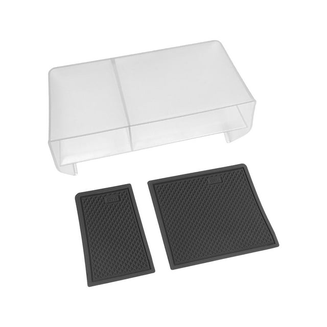 Car Center Console Organizer, Armrest Organizer Tray, Interior Accessories, Card Transparent