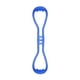 thumbnail image 1 of Banda de resistencia en forma de 8, ejercitador de brazos portátil, banda elástica para yoga Azul, 1 of 9