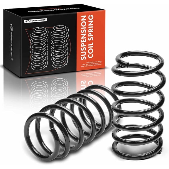 A-Premium Rear Coil Springs Compatible with Toyota 4Runner 1989-1995, Driver and Passenger Side, 2-Pack