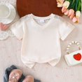 thumbnail image 5 of Girls T Shirts Summer Tops Short Sleeves Solid Color Tees Casual V Neck Basic Tees for Kids back to school, 5 of 7