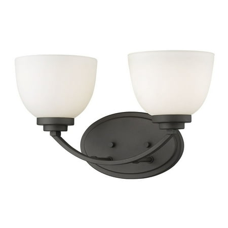 

2 Light Bath Vanity in Traditional Style 14.5 inches Wide By 8.25 inches High Bronze Bailey Street Home 372-Bel-2019854