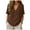 Brown, variant on Cotton Tops Women Summer Casual Size Sleeveless Gauze Shirts Loose Camisole Clothing (Brown, M)
