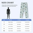 thumbnail image 4 of Rateoe Winter Wonderland Light Blue Pattern Men’s Ultra-Soft Comfy Pajama Lounge Pants Sleepwear,Comfortable Lounge Wear,lightweight Pajamas, Casual Home Wear-Large, 4 of 6