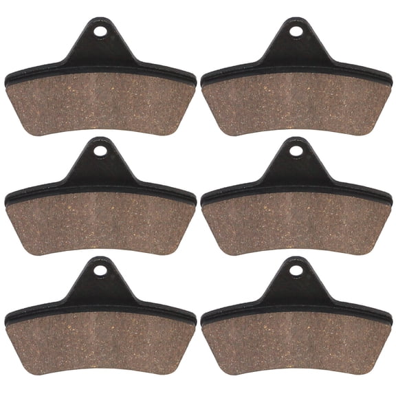 Caltric Brake Pads for Arctic Cat 375 2X4 4X4 Front Rear Brakes 2002 / 0402-882