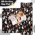 thumbnail image 4 of Halloween Ghosts Pumpkins and Stars Toddler Nap Mats for Kids Preschool,50"x20" Sleeping Mat Bag or Kids,Toddler Sleeping Bag,Toddler Nap Mat or Daycare, 4 of 6