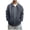 Dark Gray, variant on HAiming Mens Fleece Lined Hooded Drawstring Long Sleeve Zip up Sweatshirts Casual Loose Warm Coat Outwear with Pocket