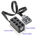 thumbnail image 2 of Motor 4 Piezas Domoni MOC S Drive Adelante y Reversa, 2 of 3