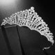 thumbnail image 2 of Nupcial Crystal Rhinestone Tiara coronas boda mujeres niñas accesorios para el cabello Sunnimix Princess Crystal Tiara Crown, 2 of 8
