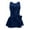 Navy Blue, variant on CHICTRY Little Girls Sequins Bowknot Ballet Tutu Dress Gymnastic Leotard Dance Dress Navy Blue 4