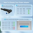thumbnail image 2 of 19.5V 7.7A 150W 4.5mm*3.0mm Laptop AC Adapter Charger for HP 15-AX251NB 15-AX224TX 15-AX253NF 17-AN017NL 17-AN056NA 15-AX237TX 17-AN006NB 15-AX200NH 17-AN054UR 15-AX220NF 17-AN004UR 17-AN016NA, 2 of 6