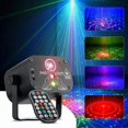 thumbnail image 2 of Proyector láser Disco Light RGB de 6 W para fiestas con puerto USB, 2 of 2