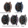 thumbnail image 5 of Adecuado para reloj inteligente Jiaming fenix6/6X/6S, funda protectora de TPU, material transparente, funda de goma anticaídas, 5 of 5