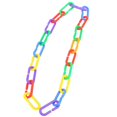 thumbnail image 1 of thinsony 100 Durable Plastic Counting C Chain Sugar Glider Parrot Bird Toy Parts, 1 of 8