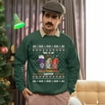 thumbnail image 5 of Christmas Sweatshirt, Hallothanksmas Funny Gnome Sweatshirt, Unique Gnome Holiday Sweatshirt, Witty All-Season Gift for Women & Men, 5 of 5