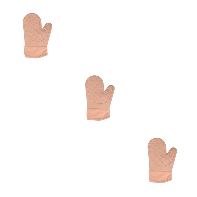 Injueey Manoplas de silicona Manoplas a prueba de congelación Guantes lavables antideslizantes Aislamiento para horno Microondas Herramienta Type1 NO1