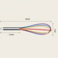 thumbnail image 2 of Wovilon Kitchen Silicone Whisk With Heat Resistant Non-Stick Silicone Whisk Cook, 2 of 8