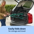 thumbnail image 4 of Andador con ruedas Medline de acero para adultos con movilidad reducida, color verde, capacidad de peso de 159 kg, ruedas de 20 cm, plegable, asas ajustables, ideal para personas mayores., 4 of 5