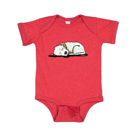 

Inktastic Dog Tired Doodle Pup Gift Baby Boy or Baby Girl Bodysuit