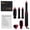 RED, variant on CNV Versatile 5-in-1 Hair Styling Tool with Auto-Wrap Curling Barrels, Interchangeable Blow Dryer Brush Set for Professional Salon Results at Home, Portable Personal Care Device for All Hair Types