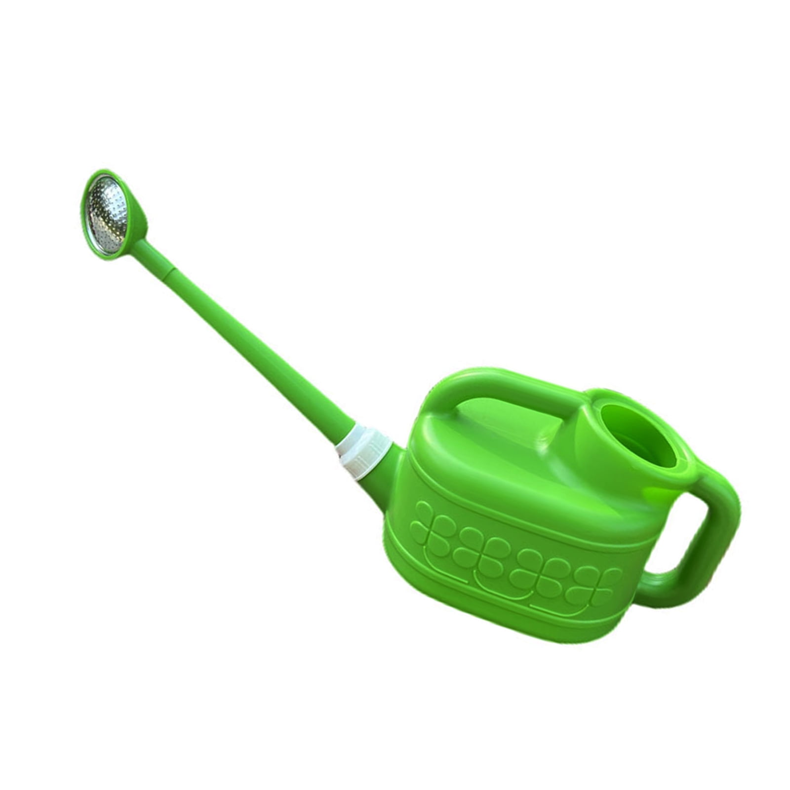 Large Capacity Gardening Watering Can With Interchangeable Spout Plastic Ergonomic Grip For Potted Plant Baskets
