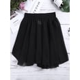 thumbnail image 4 of iiniim Kids Girls Basic Chiffon Pleated Pull-on Wrap Skirt Skort Ballet Dancewear Daily Casual Outfits, 4 of 7