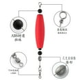 thumbnail image 3 of 3PC Marker Buoys Fishing Gear Set High Sensitivity Eye-catching Waterproof Float Stainless Steel Wire Eight-shaped Ring Lead Sinker Combination, 3 of 8