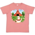 thumbnail image 3 of Inktastic Chicken on a Farm Boys or Girls Toddler T-Shirt, 3 of 5