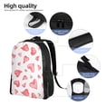 thumbnail image 5 of Haiem Pink Hearts Backpack - Stylish and Durable 15-inch Laptop Backpack with Waterproof Oxford Fabric, 5 of 8