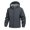 Dark grey, variant on Men's autumn and winter jacket casual loose outdoor wear jacket jacket cycling