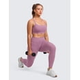 thumbnail image 4 of CRZ YOGA Butterlift Cross Back Sports Bras for Women Adjustable Thin Straps Pilates Padded Gym, 4 of 7
