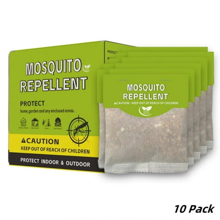 JahyElec Mosquito Deterrent,10 pack Outdoor Patio Mosquito Deterrent Indoors Mosquito Away Deterrent for Backyard Camping Travel Outdoor
