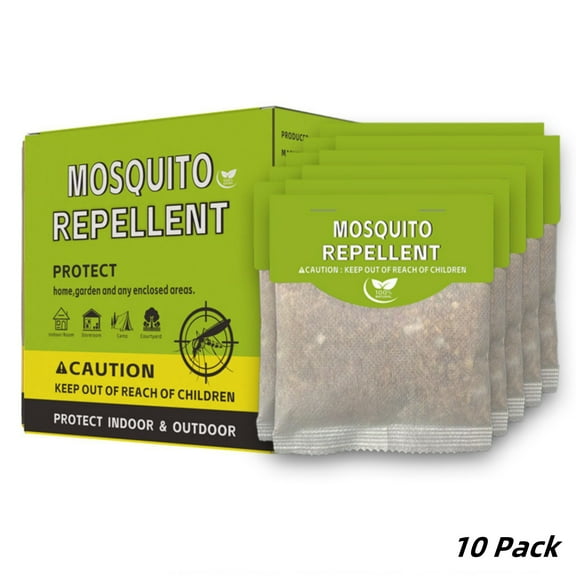 JahyElec Mosquito Deterrent,10 pack Outdoor Patio Mosquito Deterrent Indoors Mosquito Away Deterrent for Backyard Camping Travel Outdoor