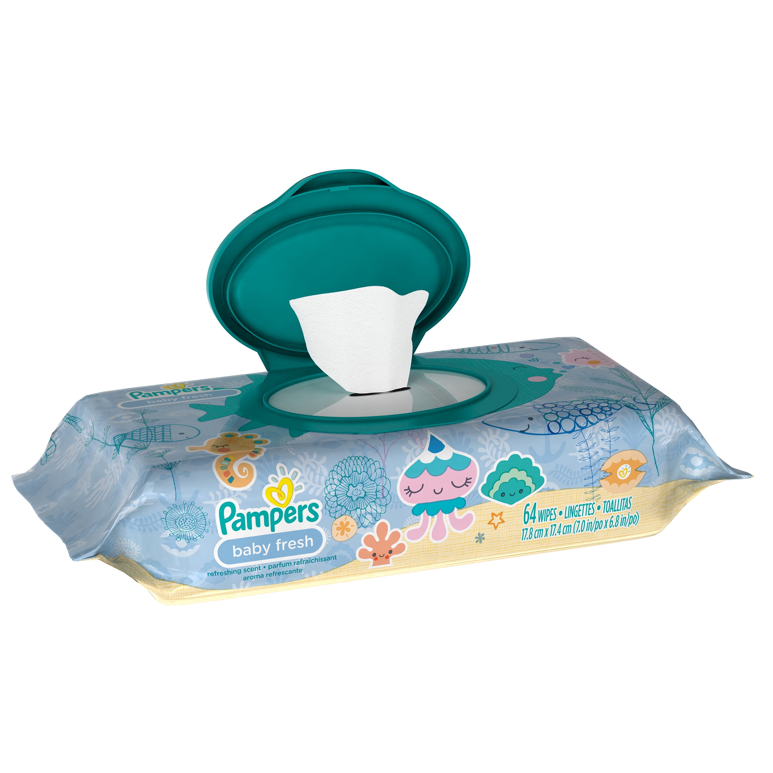 Huggies Simply Clean Fresh Scent Baby Wipes Flip-Top Packs, 3 pk / 64 ct -  Kroger