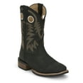 thumbnail image 2 of Justin Men's Shane Frontier Performance Western Boot Broad Square Toe Black 10 D(M) US, 2 of 5