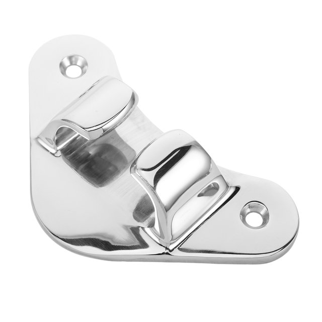 PAMINGONO Silver Straight Fairlead Dock Cleat For Harsh Marine Conditions Rope Guidance 1Set