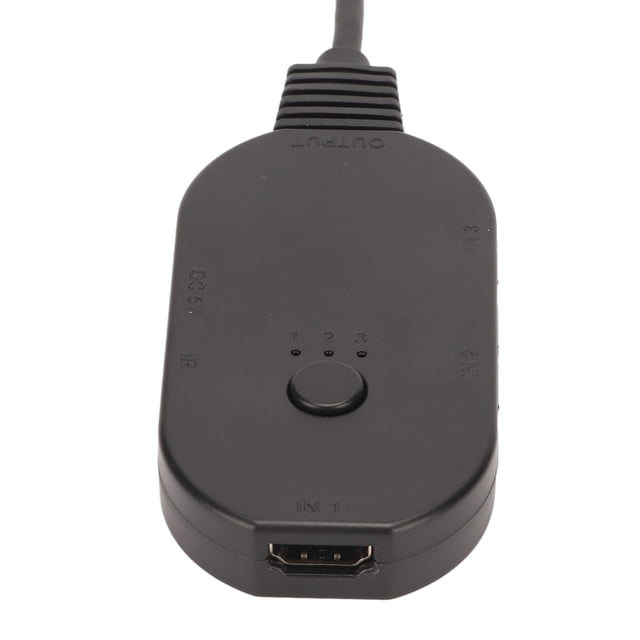 Conmutador de interfaz multimedia HD, 4K 60 HZ HD Multimedia Selector de interfaz multimedia HD Interfaz multimedia HD Conector múltiple Probado y confiable