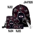 thumbnail image 1 of Roblox-Bolso escolar de tres piezas para niños, mochila para estudiantes, estuche para lápices de hombro, juguetes para niños, regalos, puertas de Escape, nueva figura, 1 of 4