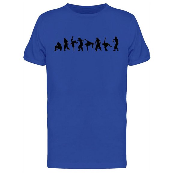 Street Dance Silhouettes T-Shirt Men -Image by Shutterstock, Male x-Large