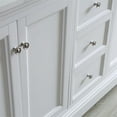 thumbnail image 4 of Fresca Windsor 72" Matte White Traditional Double Sink Bathroom Vanity with Mirrors, 4 of 11