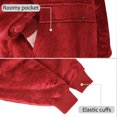thumbnail image 4 of Catalonia Deluxe Reversible Fleece Oversized Blanket Sweatshirt with Hood Super Soft Warm Large Plush Sleeved Throws for Adult Wom, 4 of 7